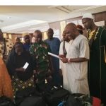 Oyo First Batch Pilgrims Prepare for Return Trip, Presents Luggage for Weighing